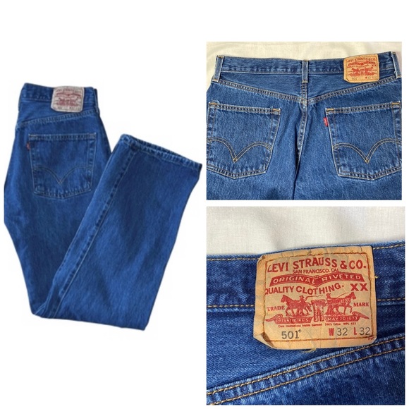 Levi's Other - 🎉HP🎉 Levi's Men's 501 Button Fly Jeans, 32W/32L, Gently Used
